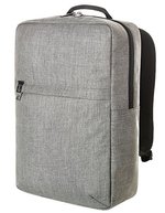 Halfar Notebook-Rucksack Europe aus recyceltem Polyester, Ash 28 x 42 x 12 cm, HF6514 – Bild 2