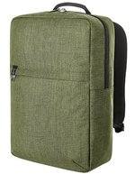 Halfar Notebook-Rucksack Europe aus recyceltem Polyester, Ash 28 x 42 x 12 cm, HF6514 – Vert-Sprinkle