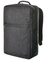 Halfar Notebook-Rucksack Europe aus recyceltem Polyester, Ash 28 x 42 x 12 cm, HF6514 – Gris-Sprinkle