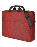 Halfar Notebook-Tasche Europe aus rPET, gepolstert, Ash 39 x 29 x 8 cm, HF6515 – Rosso Melange