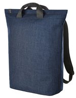 Halfar Laptop-Rucksack Europe aus recyceltem rPET, Ash 32 x 48 x 15 cm, HF6517 – Blue-Sprinkle