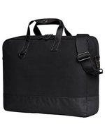 Halfar Notebook-Tasche Life mit gepolstertem Fach – Black/Black