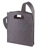 Halfar Shopper Modernclassic aus Filz, 7 Liter, Anthracite 30 x 36 x 7 cm, HF7536 – Bild 2