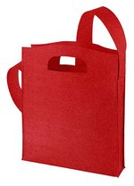 Halfar Shopper Modernclassic aus Filz, 7 Liter, Anthracite 30 x 36 x 7 cm, HF7536 – Bild 3