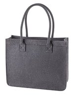 Halfar Sac cabas en feutre Modernclassic avec Wertsachenfach, Anthracite 37 x 30 x 12 cm, HF7556 – Bild 2