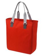 Halfar Shopper Solution mit Reißverschluss-Organizer, Apple Green 40 x 43 x 16 cm, HF7781 – Red