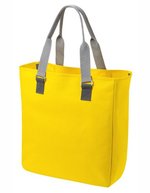 Halfar Shopper Solution mit Reißverschluss-Organizer, Apple Green 40 x 43 x 16 cm, HF7781 – Yellow