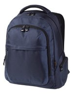 Halfar Notebook-Rucksack Mission mit gepolstertem Fach, Beige 30 x 43 x 14 cm, HF7798 – Marine