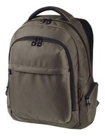 Halfar Notebook-Rucksack Mission mit gepolstertem Fach, Beige 30 x 43 x 14 cm, HF7798 – Taupe