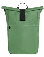 Halfar Laptop-Rucksack Daily aus rPET mit Fächern, Anthracite 28 x 42 x 13 cm, HF8014 – Green