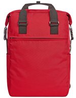 Halfar Notebook-Rucksack Daily aus rPET-Material, Anthracite 30 x 42 x 12 cm, HF8016 – Red