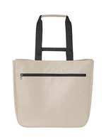 Halfar Shopper Softbasket aus recyceltem Polyester – Beige