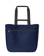 Halfar Shopper Softbasket aus recyceltem Polyester, Anthracite 40 x 37 x 20 cm, HF8020 – Marine