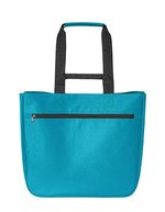 Halfar Shopper Softbasket aus recyceltem Polyester, Anthracite 40 x 37 x 20 cm, HF8020 – Petrole