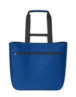 Halfar Shopper Softbasket aus recyceltem Polyester, Anthracite 40 x 37 x 20 cm, HF8020 – Bleu royal