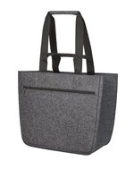 Halfar Felt Shopper Softbasket Anthrazit Recycelt, Anthracite 44 x 37 x 30 cm, HF8031 – Bild 4