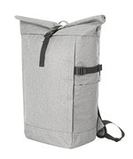 Halfar Notebook-Rucksack Circle aus RPET mit Polsterung, Black Melange 35 x 47 x 16 cm, HF8032 – Bild 1