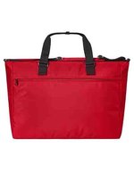 Halfar Nachhaltiger Weekender aus recyceltem rPET, Anthracite 50 x 38 x 20 cm, HF8033 – Red