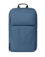 Halfar Notebook-Rucksack Fellow aus recyceltem Polyester, Black 28 x 42 x 12 cm, HF8036 – Blue
