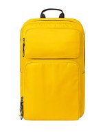 Halfar Notebook-Rucksack Fellow aus recyceltem Polyester, Black 28 x 42 x 12 cm, HF8036 – Yellow