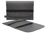 Halfar Filzhülle Sleeve ModernClassic M 33x23 cm, Anthracite 33 x 23 cm, HF9117 – Bild 1