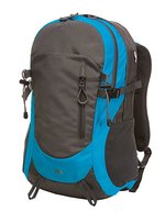 Halfar Trail Rucksack mit Regenhülle – Cyan