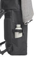 Halfar Notebook Rucksack Orbit mit Rolltop, Black 30 x 44,5 x 16 cm, HF9200 – Bild 4