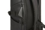Halfar Notebook Rucksack Orbit mit Rolltop, Black 30 x 44,5 x 16 cm, HF9200 – Bild 5