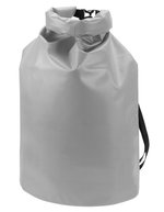 Water-Repellentr Backpack with Roll-Top Closure – Light Grey