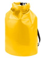 Water-Repellentr Backpack with Roll-Top Closure – Yellow