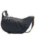 Halfar Hüftgürteltasche mit verstellbarem Bauchgurt, Black 30 x 16 x 7 cm, HF9793 – Black