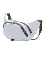 Halfar Hüftgürteltasche mit verstellbarem Bauchgurt, Black 30 x 16 x 7 cm, HF9793 – White