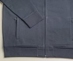 HRM Premium Sweatjacke mit Full-Zip für Herren, Dark Grey XL, HRM1001 – Bild 6