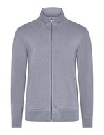 HRM Premium Sweatjacke mit Full-Zip für Herren, Dark Grey XL, HRM1001 – Stone