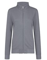 HRM Premium Full-Zip Sweatjacke aus Baumwolle, Black XXL, HRM1002 – Stone