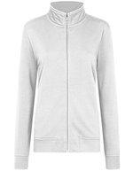 HRM Premium Full-Zip Sweatjacke aus Baumwolle, Black XXL, HRM1002 – White