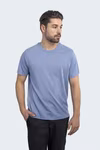 HRM T-Shirt Col Rond en Coton Bio pour Hommes, Sand S, HRM101 – image 2