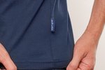 HRM Rundhals T-Shirt aus Bio-Baumwolle für Herren, Grey Melange M, HRM101 – Bild 7