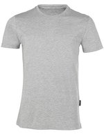 HRM Rundhals T-Shirt aus Bio-Baumwolle für Herren – Grey Melange