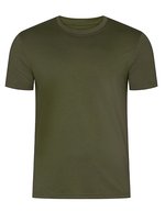 HRM Rundhals-T-Shirt aus Bio-Baumwolle für Herren, Black XS, HRM103 – Olive