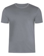 HRM Rundhals-T-Shirt aus Bio-Baumwolle für Herren, Black XS, HRM103 – Stone