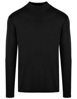 Men´s Premium Highneck Longsleeve Tees – Black