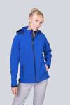 HRM Giacca Softshell con Cappuccio da Donna, Red L, HRM1102 – immagine 2
