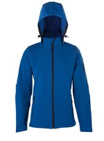 HRM Softshell-Jacke mit Kapuze für Damen, Navy XXL, HRM1102 – Bild 3