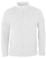homme Veste polaire avec fermeture integrale – Blanc