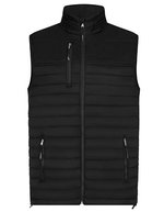HRM Kapuzen Bodywarmer atmungsaktiv wasserabweisend für Herren – Black