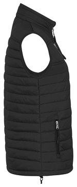 HRM Steppweste mit Kapuze und Taschen für Damen, Dark Grey S, HRM1302 – Bild 5
