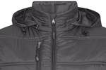 HRM Gilet Matelassé avec Capuche et Poches pour Femmes, Dark Grey S, HRM1302 – image 6
