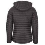 HRM Steppjacke mit abnehmbarer Kapuze für Damen, Black XS, HRM1402 – Bild 4