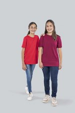 HRM Kids´ Organic Luxury Roundneck Tees Black M (134/8-9) (HRM2001), HRM2001 – Bild 1